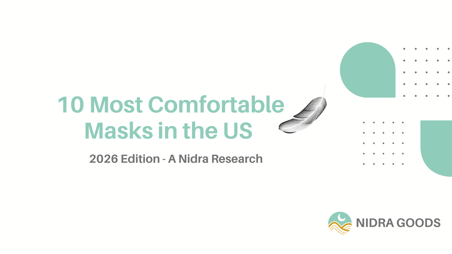 10 Most Comfortable Sleep Masks US 2026: Expert Tested for All-Night Wear - Nidra Sleep