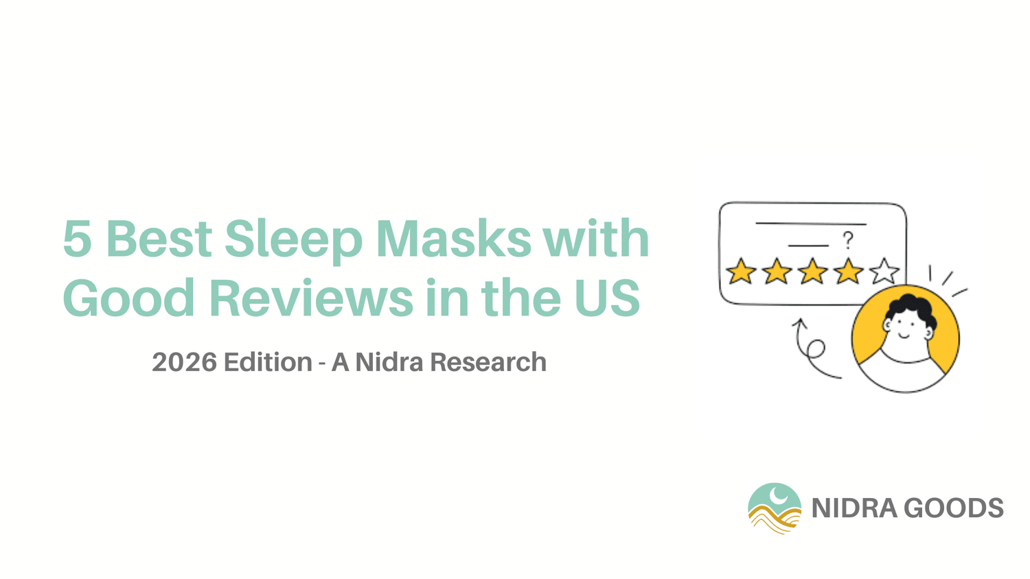 5 Best Sleep Mask with the Good Reviews in the US 2026: Reddit vs Consumer Reports Tested - Nidra Sleep