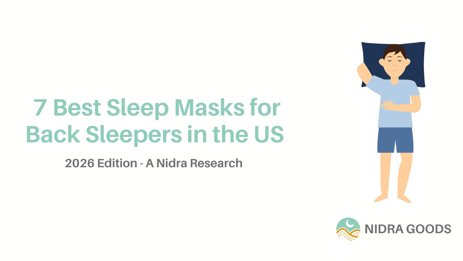 7 Best Sleep Masks for Back Sleepers in the US 2026: 30-Night Test Results (Not What I Expected) - Nidra Sleep