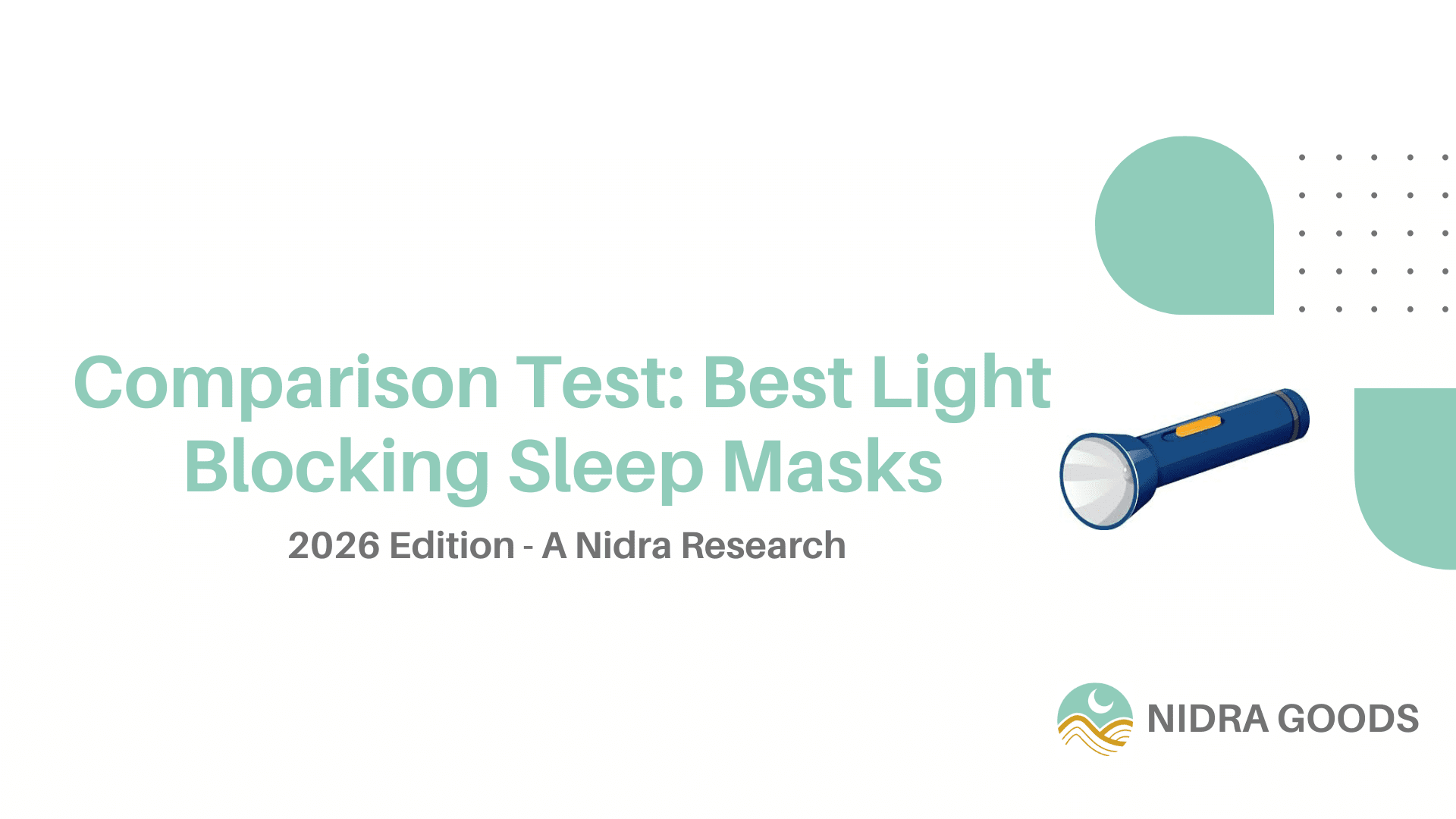 Sleep Mask Light Blocking Tested: The 3 Failure Points Nobody Tells You - Nidra Sleep