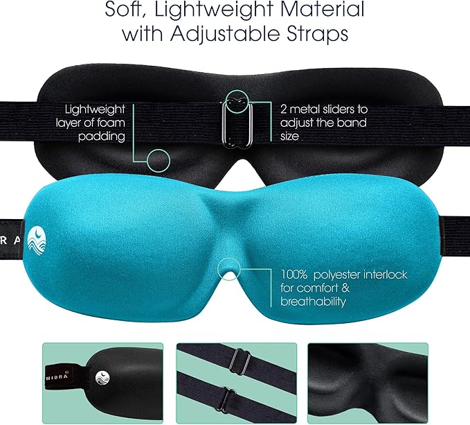 NIDRA DEEP REST EYE MASK - Nidra Sleep
