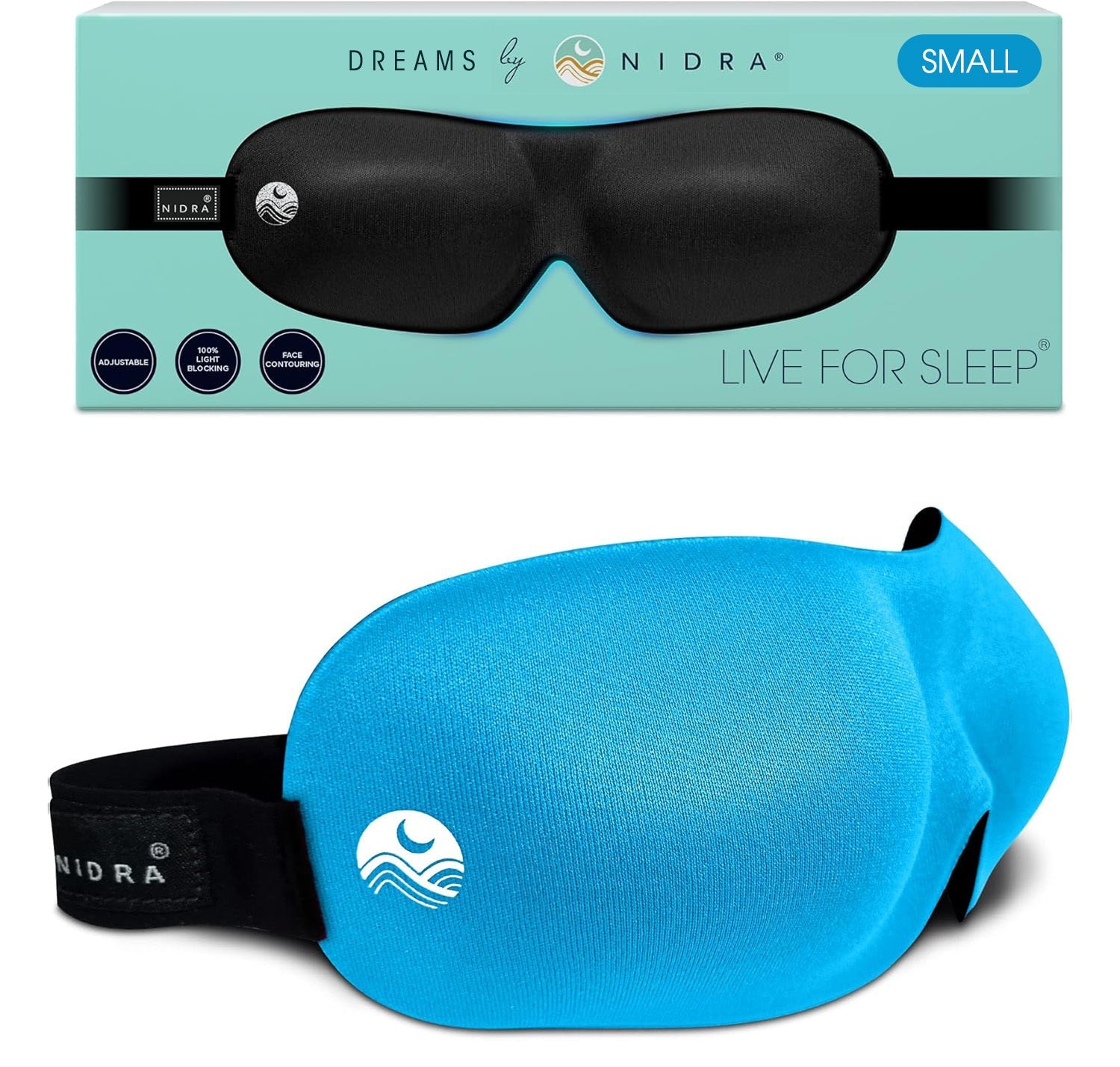 Nidra® Sleep Mask -small-blue