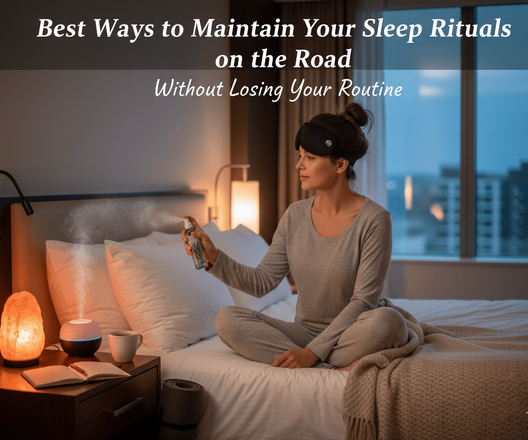Best Ways to Maintain Your Sleep Rituals  on the Road (Without Losing Your  Routine) - Nidra Sleep
