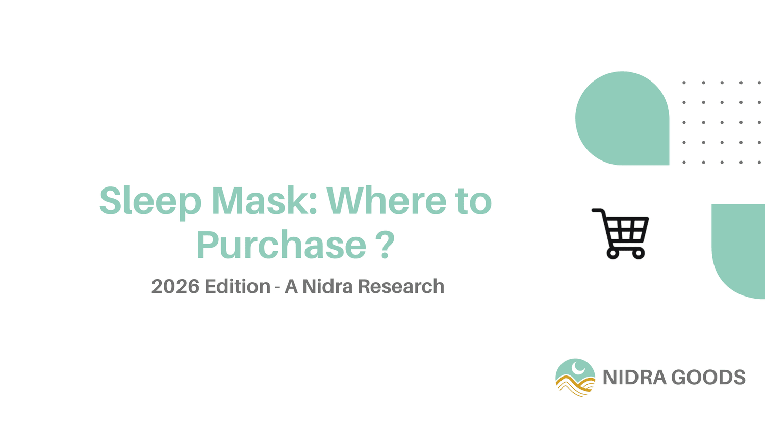 Where to Buy Sleep Masks: Amazon vs Direct—Who Wins? - Nidra Sleep