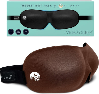 Nidra® Sleep Mask -standard-brown
