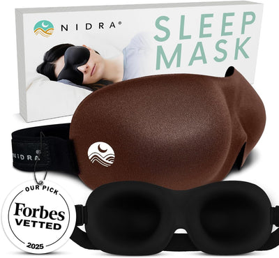 Nidra® Sleep Mask -standard-brown