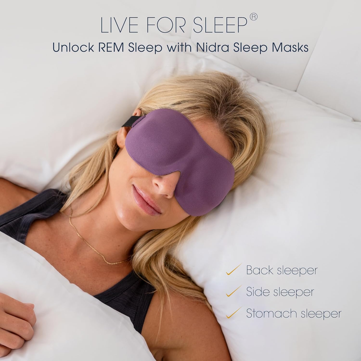 Nidra® Sleep Mask - Nidra Sleep